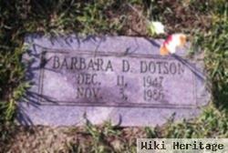 Barbara Dian "bobbie" Blankenship Dotson