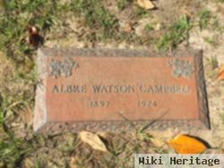 Albre Watson Campbell