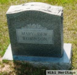 Mary "mollie" Dew Robinson