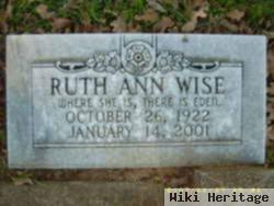 Ruth Ann Borah Wise