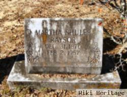 Martha Shuler Raysor