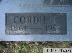 Cordie K. Graham Welborn