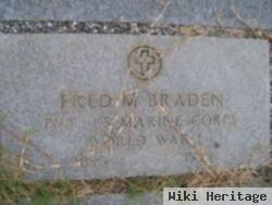 Fred M. Braden