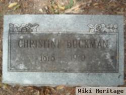 Christine Buckman