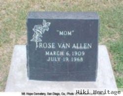 Rose Van Allen