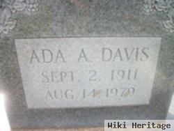 Ada A Davis