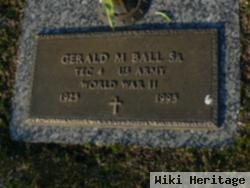 Gerald M Ball, Sr