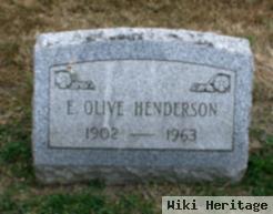 Elizabeth Olive Henderson