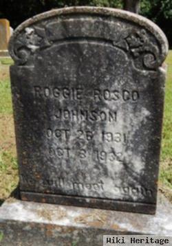 Roger Roscoe "roggie" Johnson