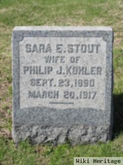 Sarah E. Stout Kohler