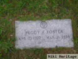 Peggy A Foster