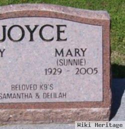 Mary "sunnie" Joyce