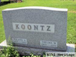 Thelma M Koontz