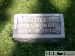 Harriet E. Goshen Rose