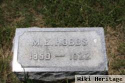 M. E. Hobbs