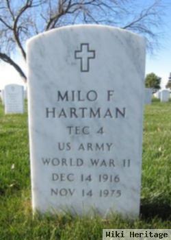 Milo F Hartman