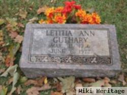 Letitia Ann Guthary