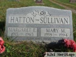 Mary M Hatton Sullivan
