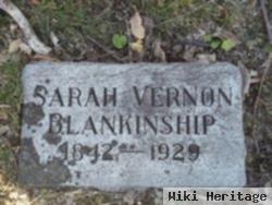 Sarah Vernon O'cull Blankinship