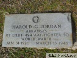 Harold G. Jordan