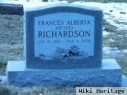 Frances Alberta Hyten Richardson