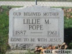 Lillie Mae Mcdonald Pope