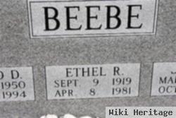 Ethel R Beebe