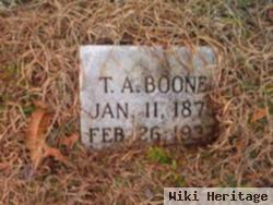 T. A Boone