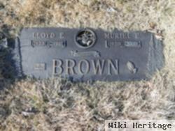 Muriel E. "brownie" Notestine Brown