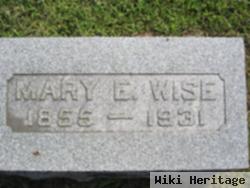 Mary E Goff Wise