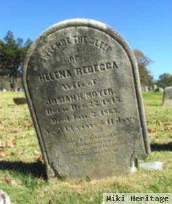 Helena Rebecca "helen" Mohn Moyer