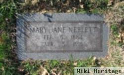 Mary Jane Davis Neblett