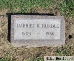 Harriet Rinker Liggett Hurdle