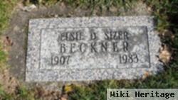 Elsie Dafffodil Beckner Sizer