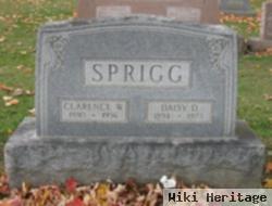 Clarence W Sprigg