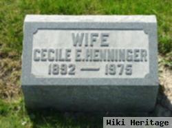 Cecile E. Henninger