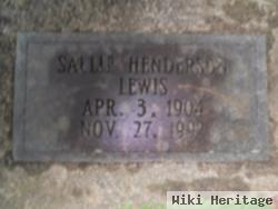 Sallie Henderson Lewis