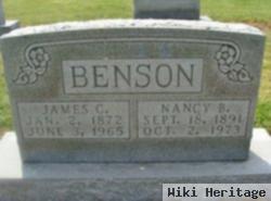 James C Benson