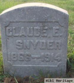 Claude E Snyder