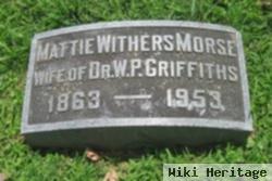 Mattie Withers Morse Griffiths