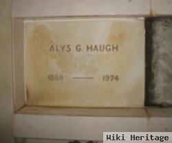 Alys G Hartlund Haugh