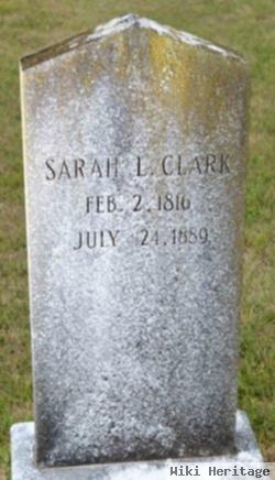 Sarah Lucinda Rosborough Clark