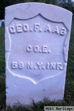 Pvt George F Aab