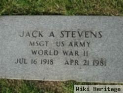 Jack A Stevens