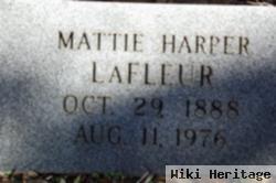 Martha E. "mattie" Harper Lafleur