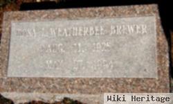 Rosa L. Weatherbee Brewer