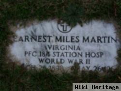 Ernest Miles Martin