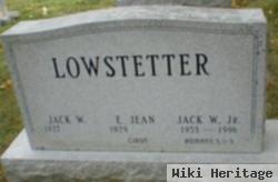 Jack W Lowstetter, Jr