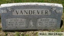 Rosie J Vandever