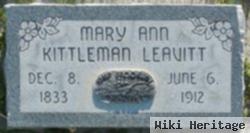 Mary Ann Kettleman Leavitt